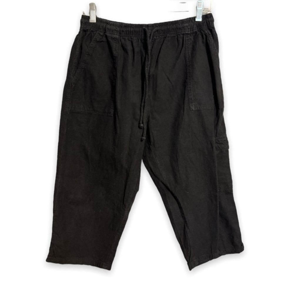 Vintage Ragton USA Linene Capri Cargo Pants sz L